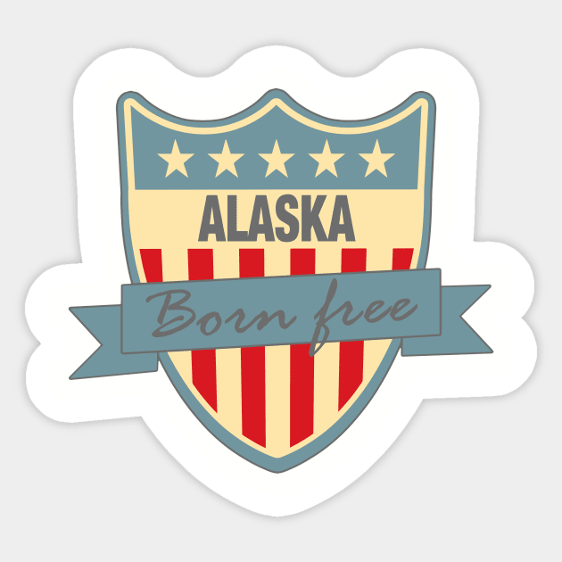 Alaska Sticker by GoEast